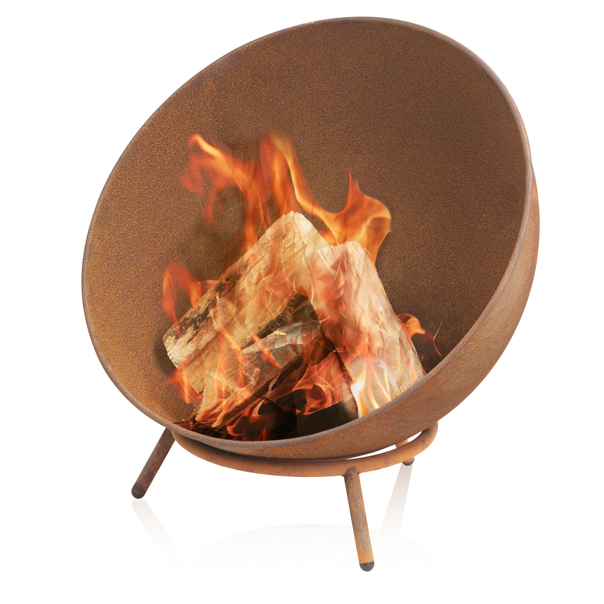 Fire bowl, 3-in-1, Ø 60cm, with 3 legs