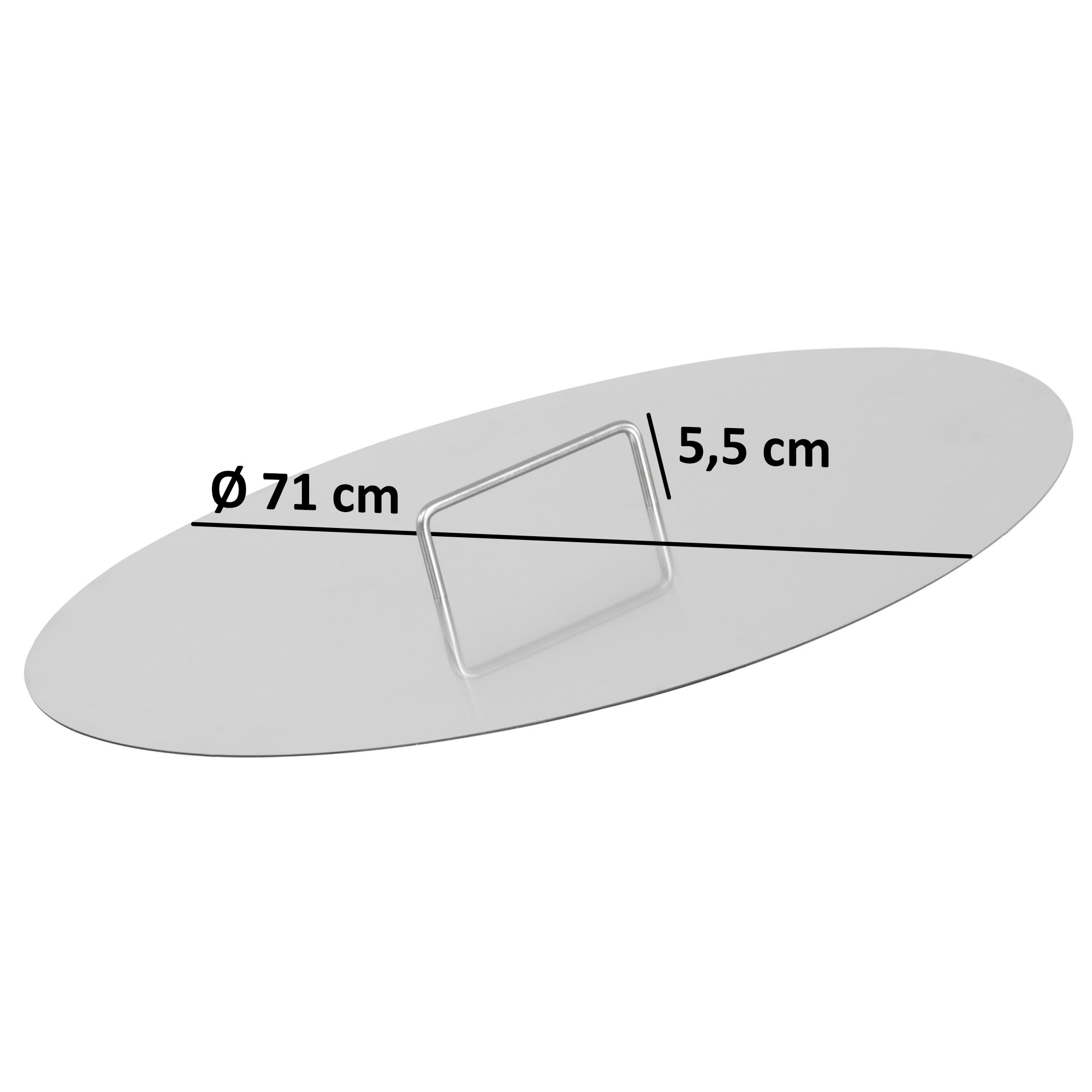 Deckel für Feuerschale, Ø 70 cm