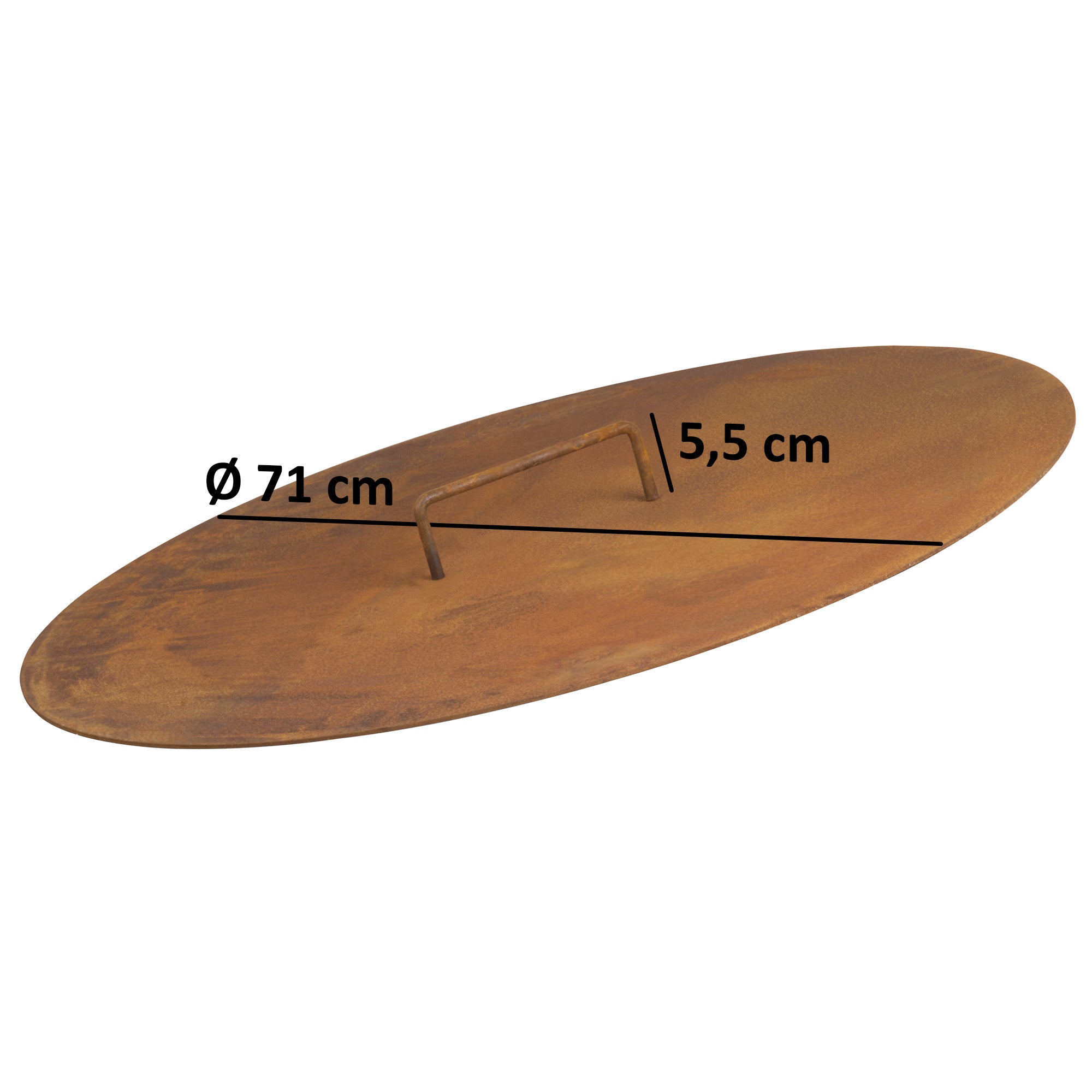 Deckel für Feuerschale, Ø 70 cm