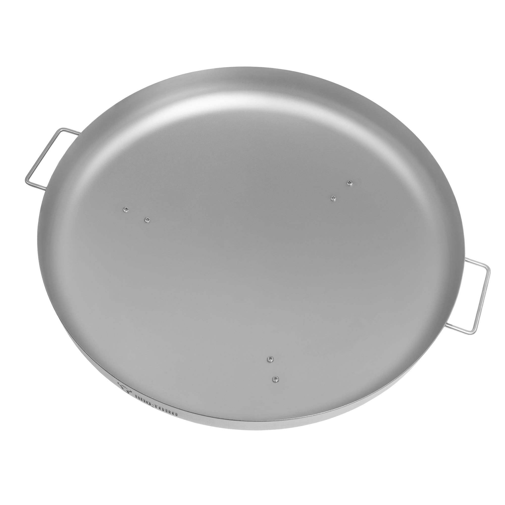 Fire bowl including lid, Ø 80 cm, stainless steel, tripod