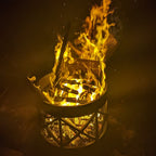 Fire basket "Plum", Ø 42 cm, incl. poker