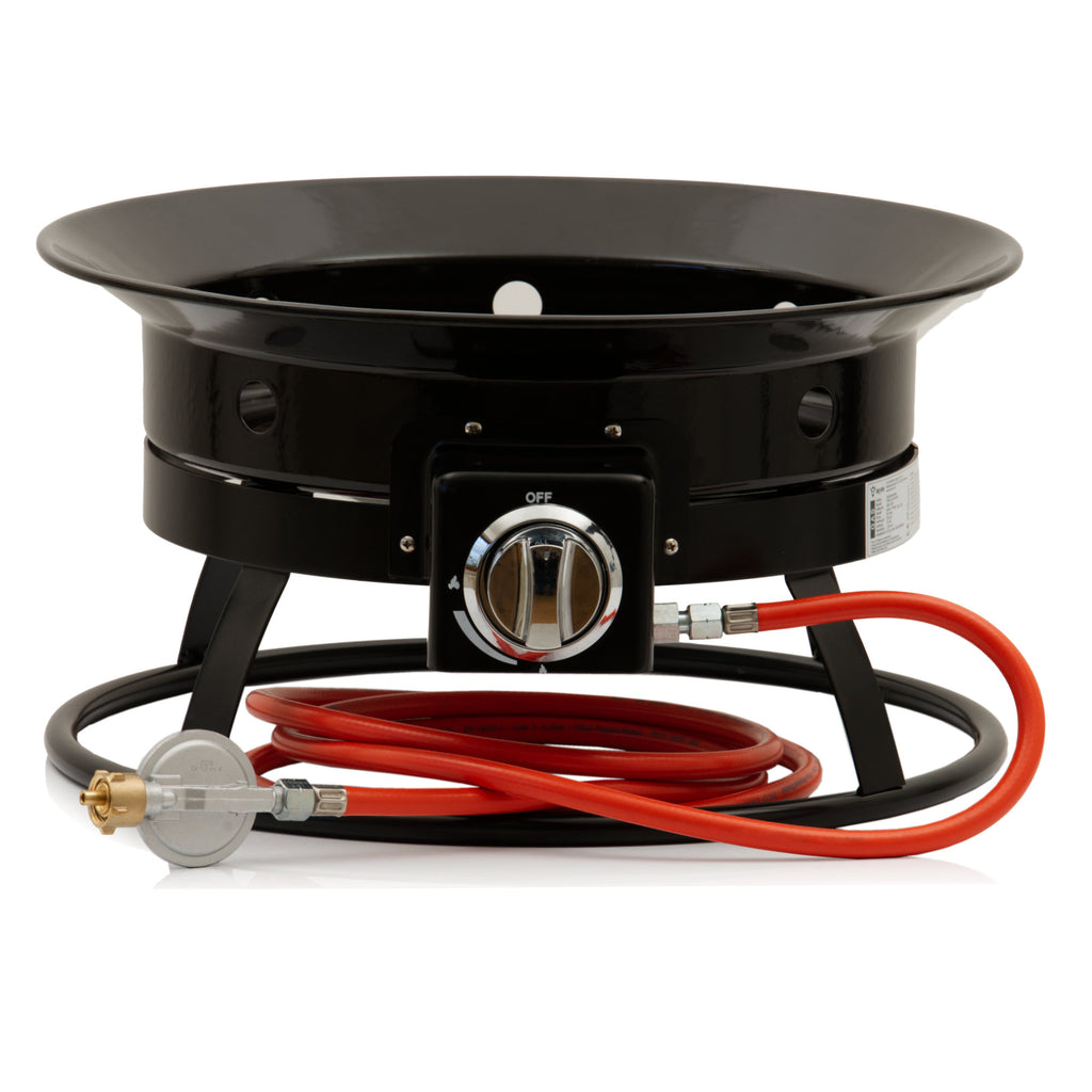 Gas fire pit, Ø 48 cm, incl. lava stones