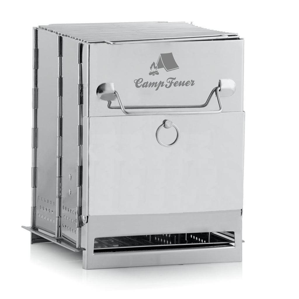 Gril pliable, en acier inoxydable, pliable