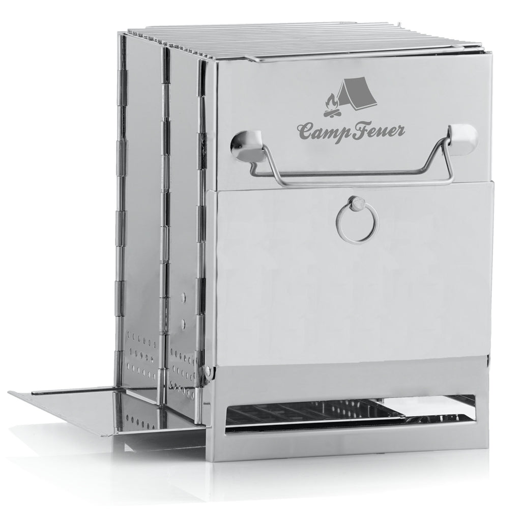 Gril pliable, en acier inoxydable, pliable