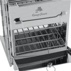 Gril pliable, en acier inoxydable, pliable