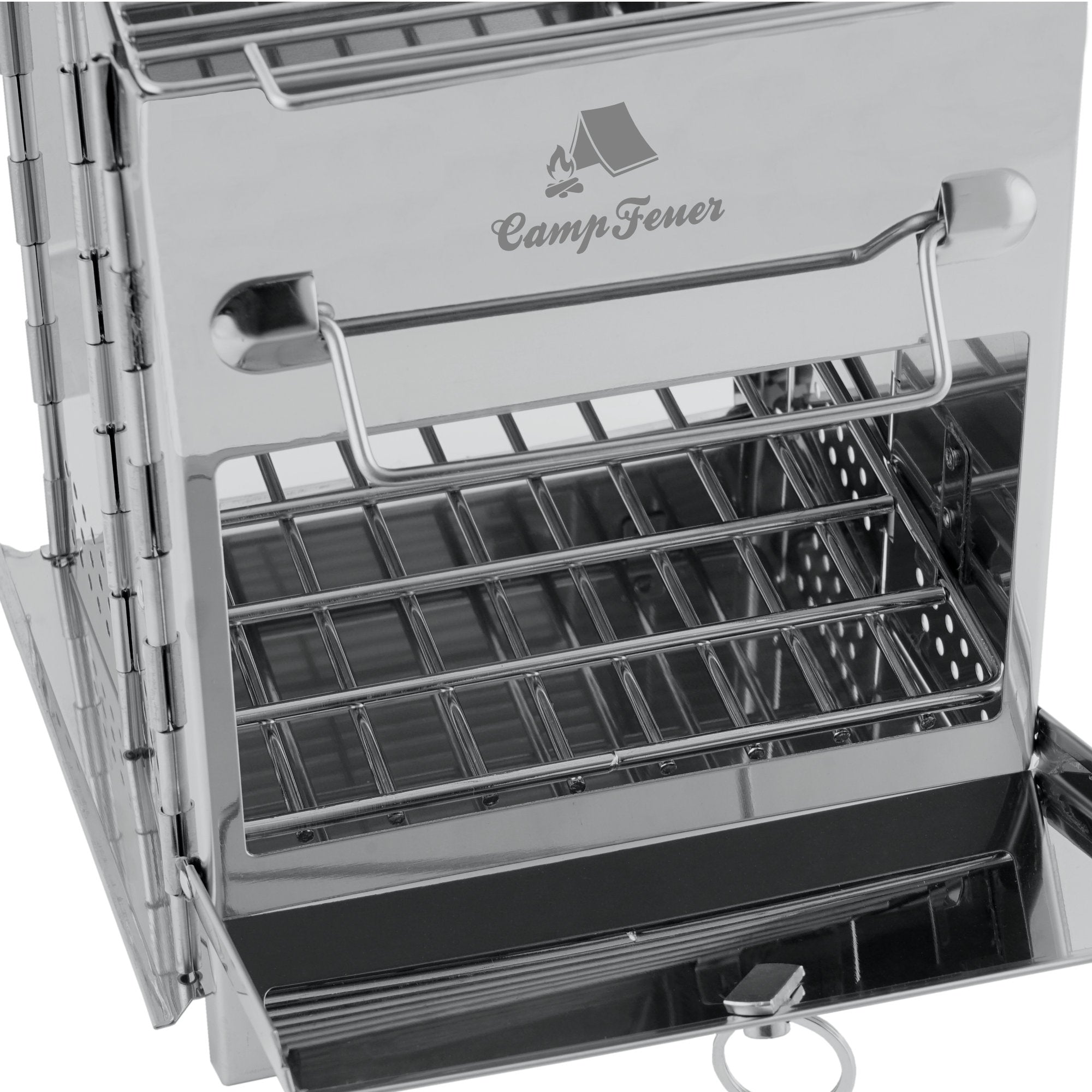 Gril pliable, en acier inoxydable, pliable