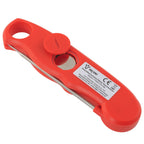 Digital grill thermometer, -50 °C to 300 °C, including LCD display