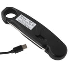 Thermomètre de cuisson numérique rechargeable pour barbecue, de -50 °C à 300 °C, avec écran LCD.