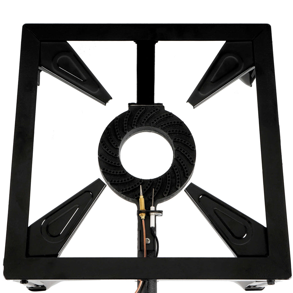 Gas cooker, cast iron, 1-ring gas burner, 55 x 40 x 18.5 cm, 10.5 kW