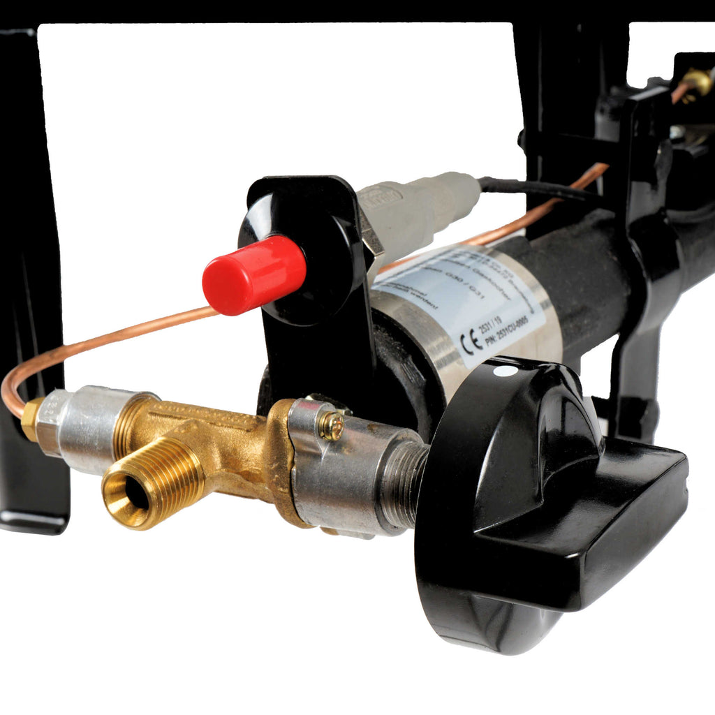 Gas cooker, cast iron, 1-ring gas burner, 55 x 40 x 18.5 cm, 10.5 kW