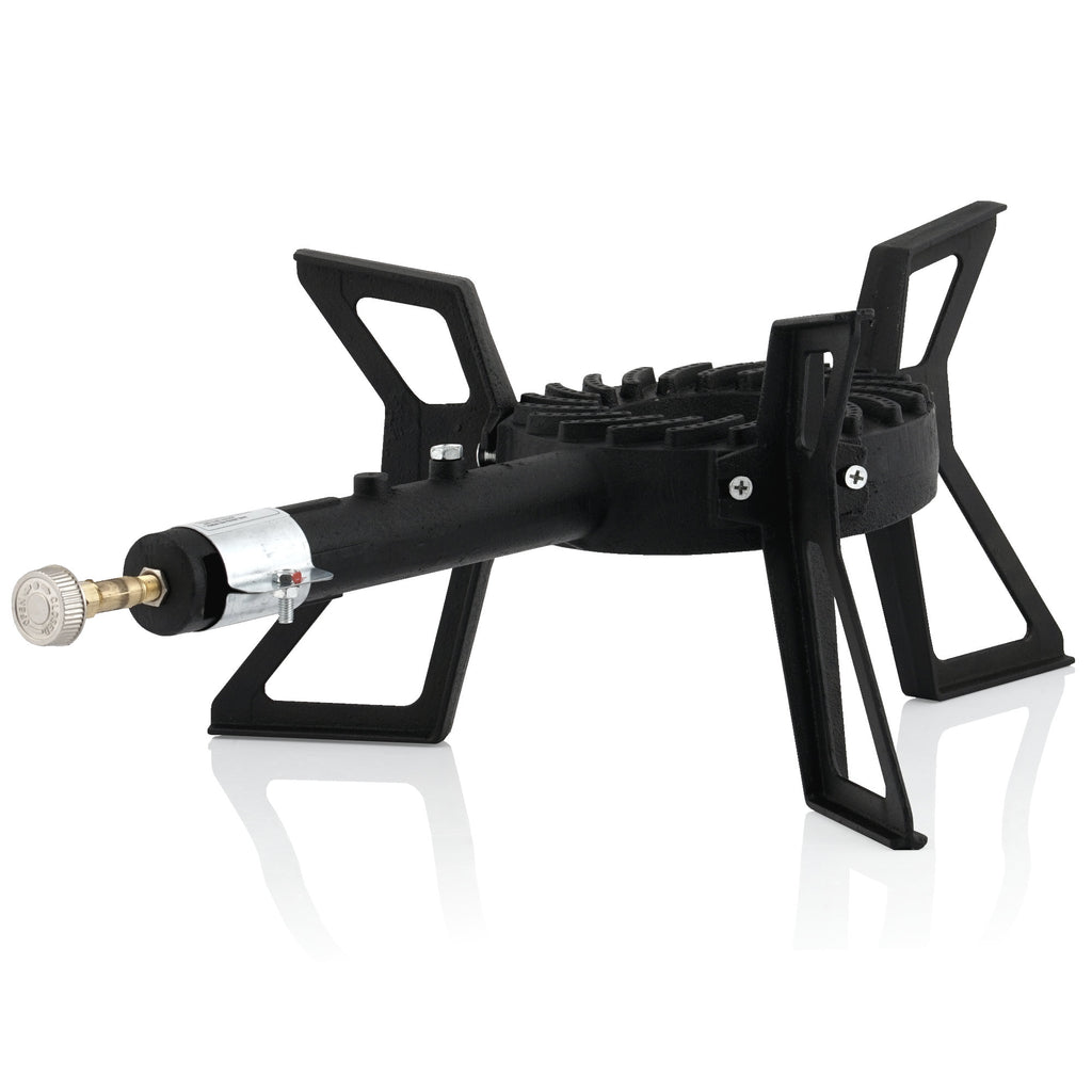 Cuisinière à gaz en fonte, 1 brûleur à gaz, 57 x 32,5 x 20,5 cm, 8 kW