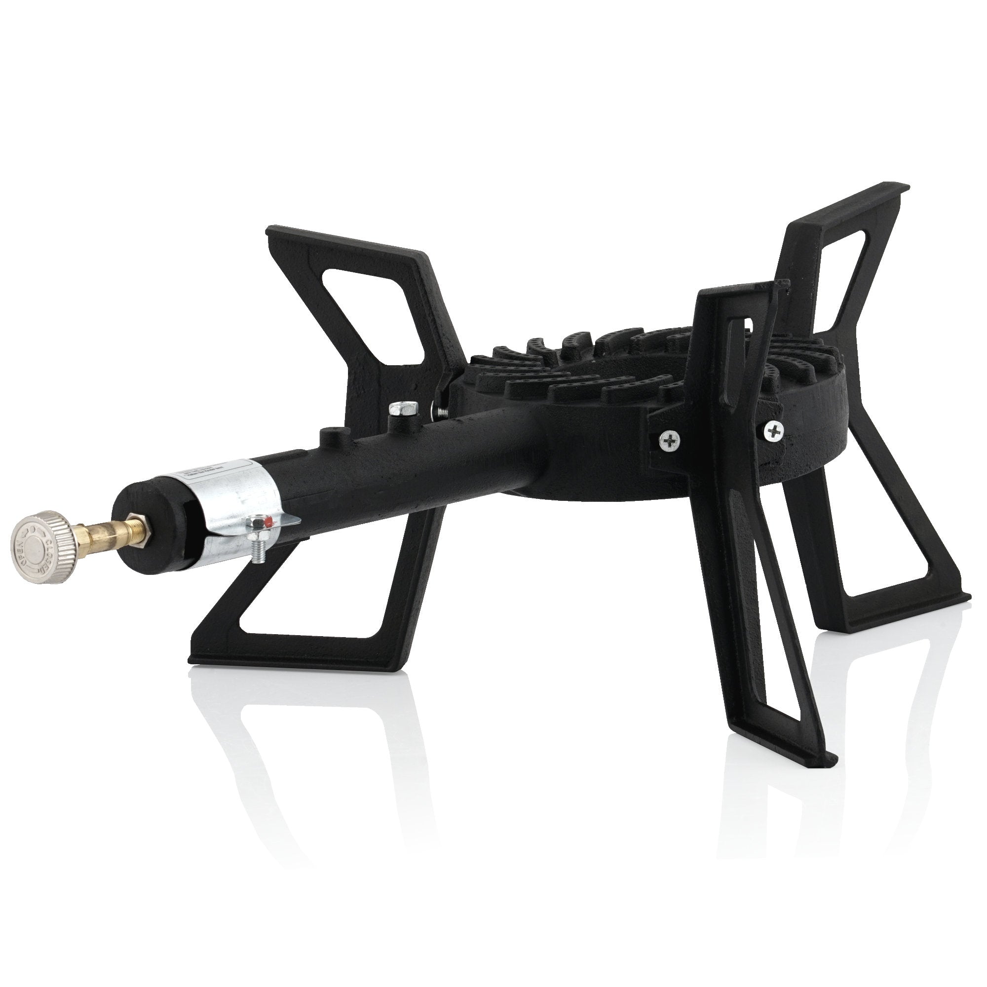 Cuisinière à gaz en fonte, 1 brûleur à gaz, 57 x 32,5 x 20,5 cm, 8 kW