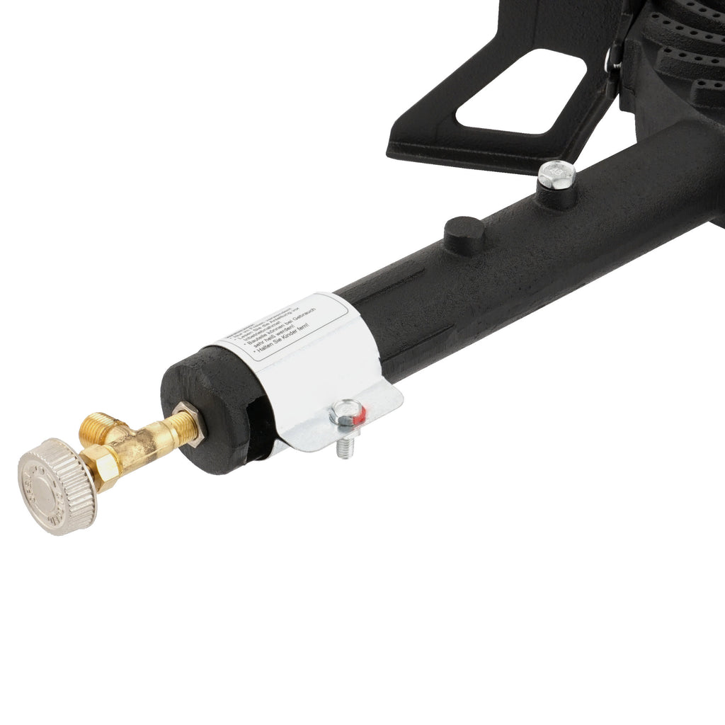 Cuisinière à gaz en fonte, 1 brûleur à gaz, 57 x 32,5 x 20,5 cm, 8 kW