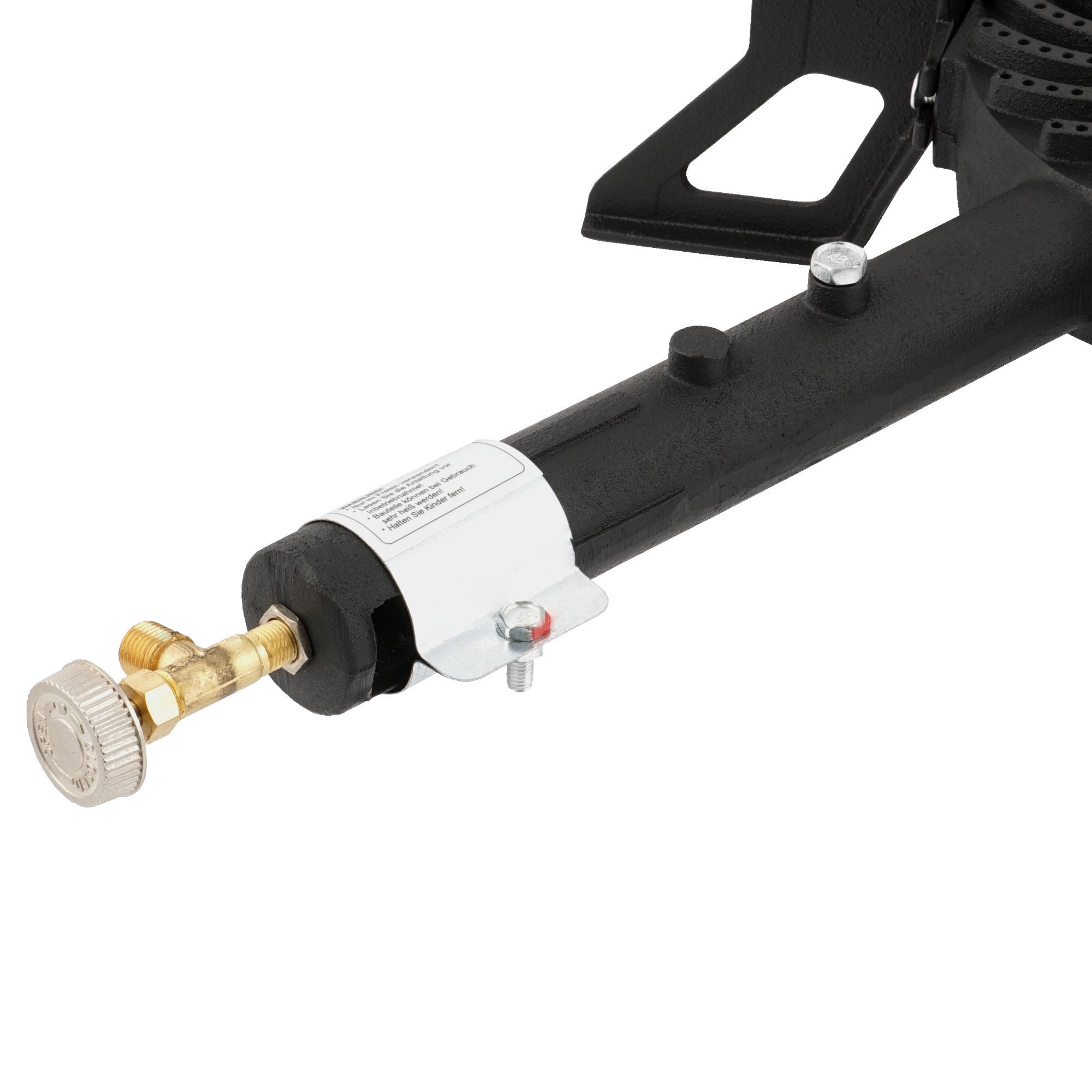 Cuisinière à gaz en fonte, 1 brûleur à gaz, 57 x 32,5 x 20,5 cm, 8 kW