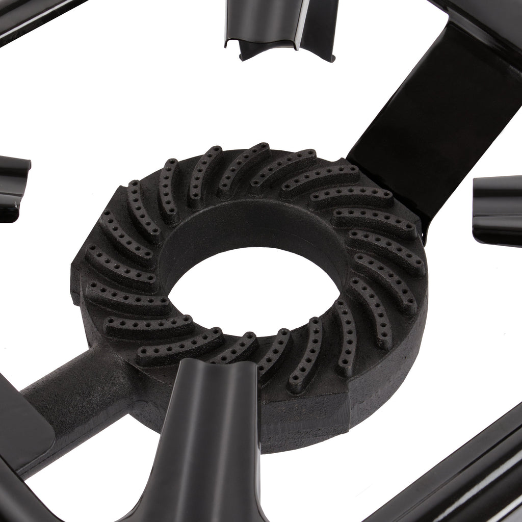 Cuisinière à gaz en fonte, 1 brûleur à gaz, 40 x 40 x 15 cm, 7 kW