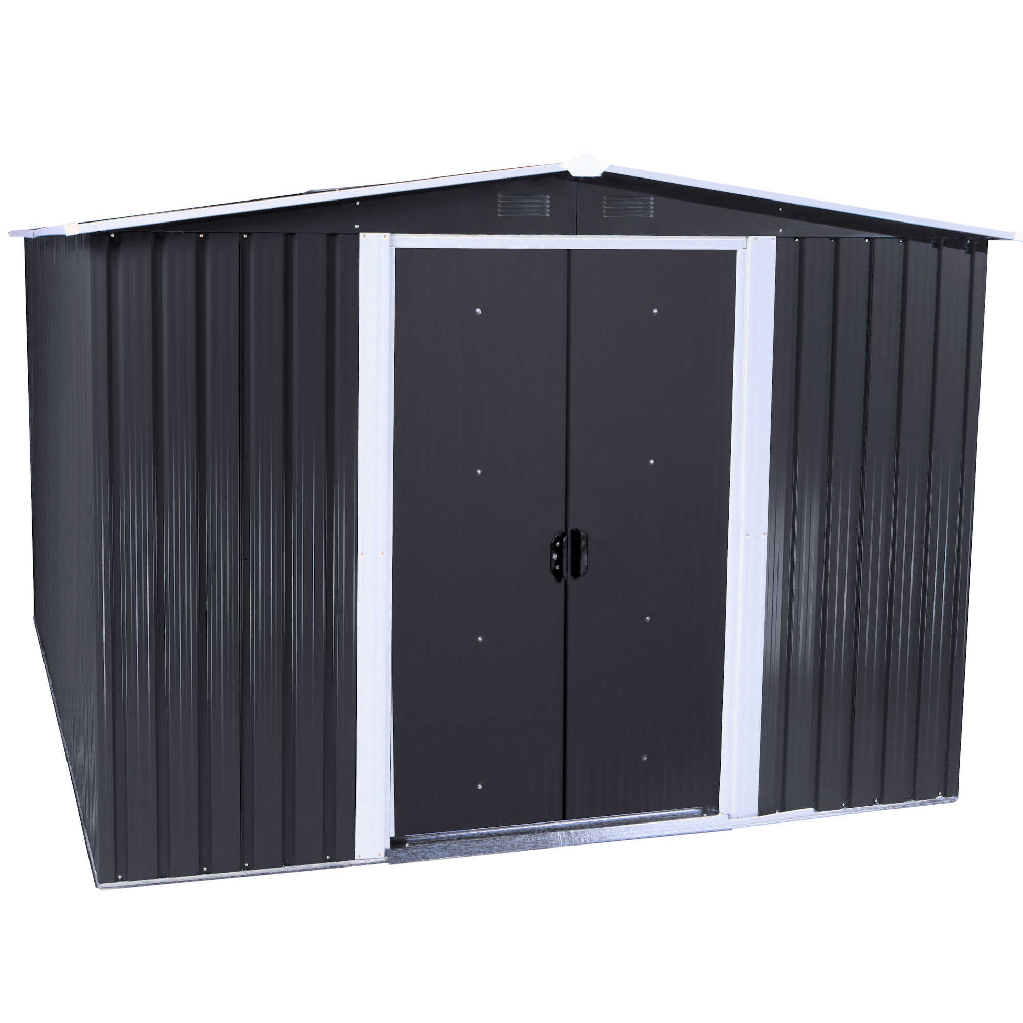 Garden shed, 236 x 174 x 190 cm, including sliding door