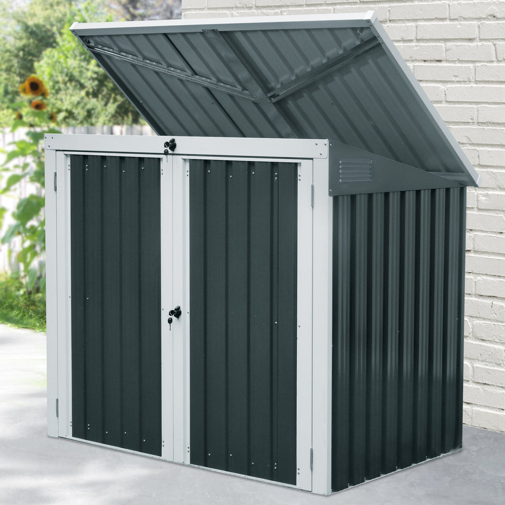 Garden cabinet, 158 x 101 x 134 cm, including ventilation grilles