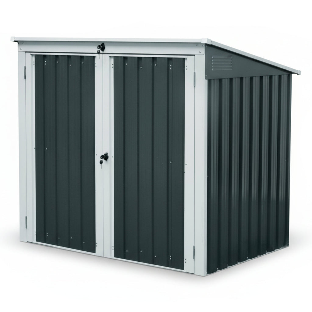 Garden cabinet, 158 x 101 x 134 cm, including ventilation grilles