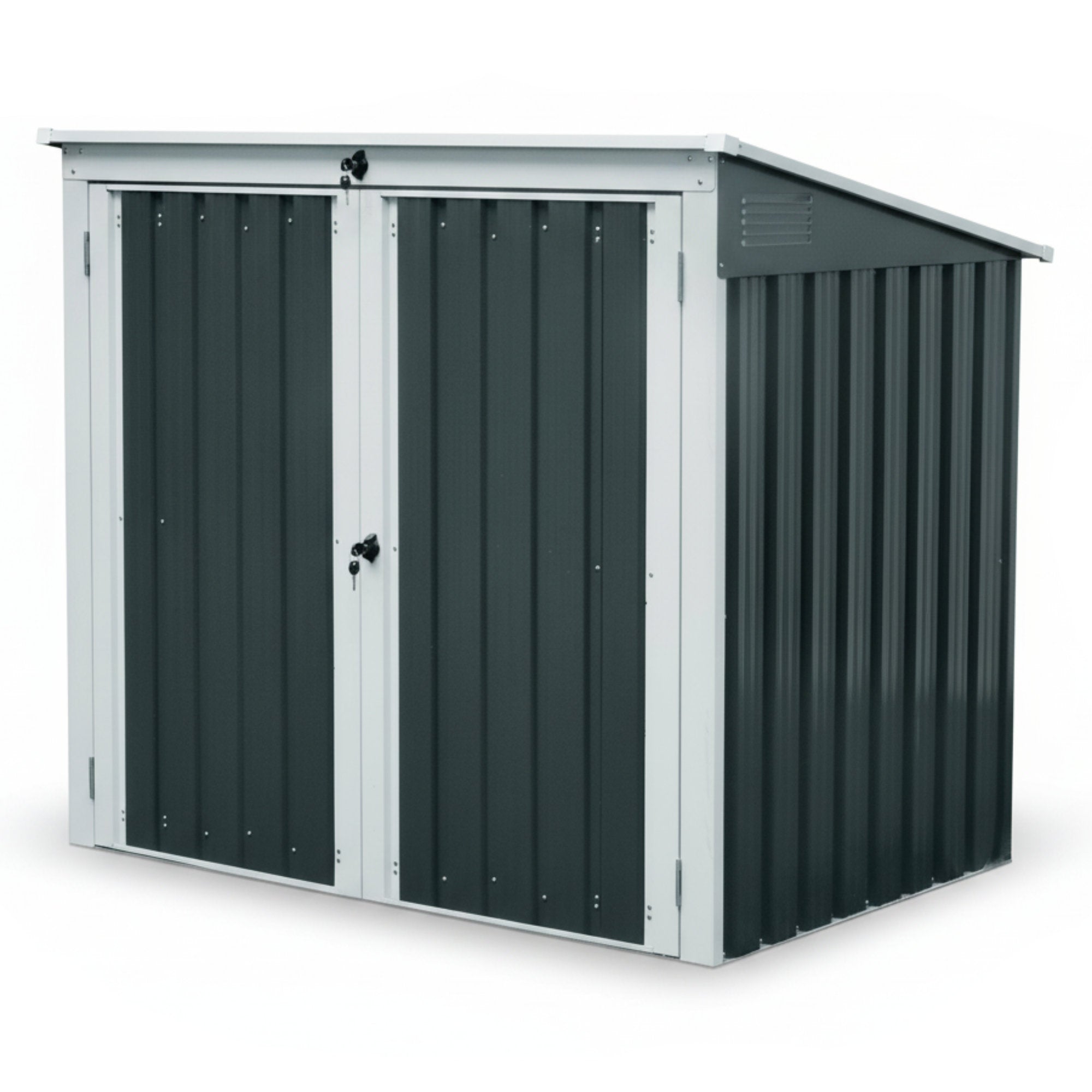 Garden cabinet, 158 x 101 x 134 cm, including ventilation grilles