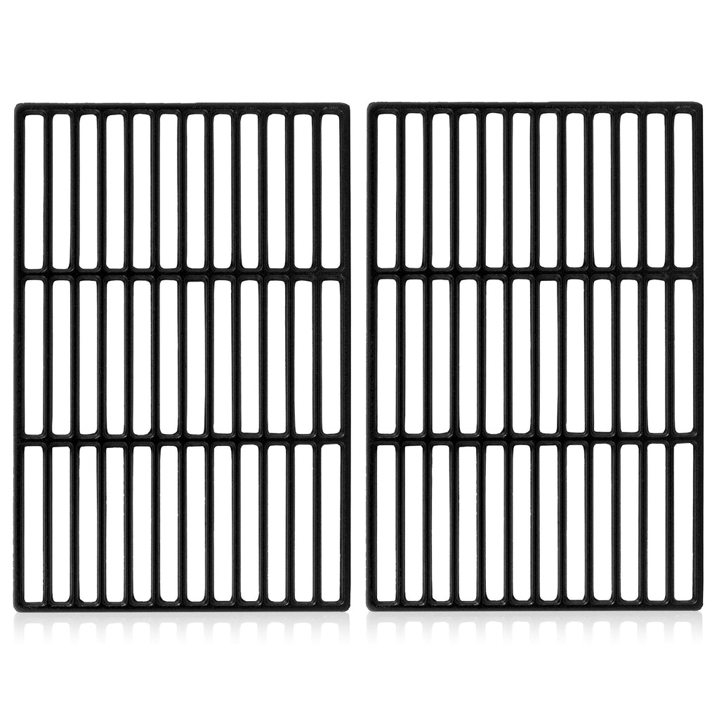 Grille de barbecue en fonte, lot de 2, 55 x 41,5 cm