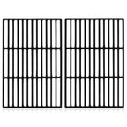 Grille de barbecue en fonte, lot de 2, 55 x 41,5 cm