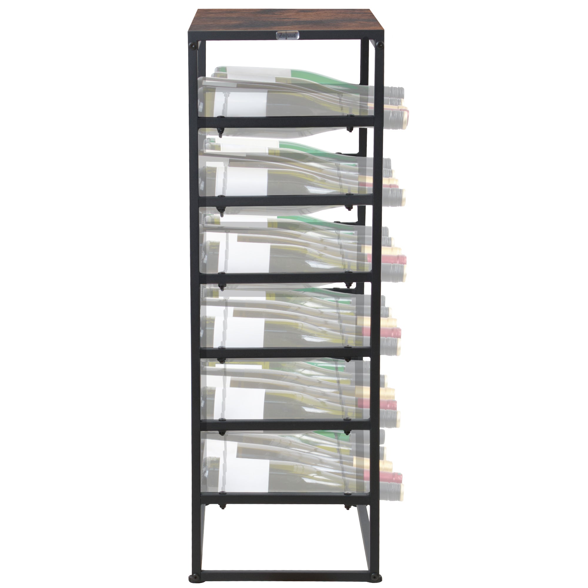 Wine rack, 30 wine bottles, with storage space