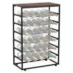 Wine rack, 30 wine bottles, with storage space