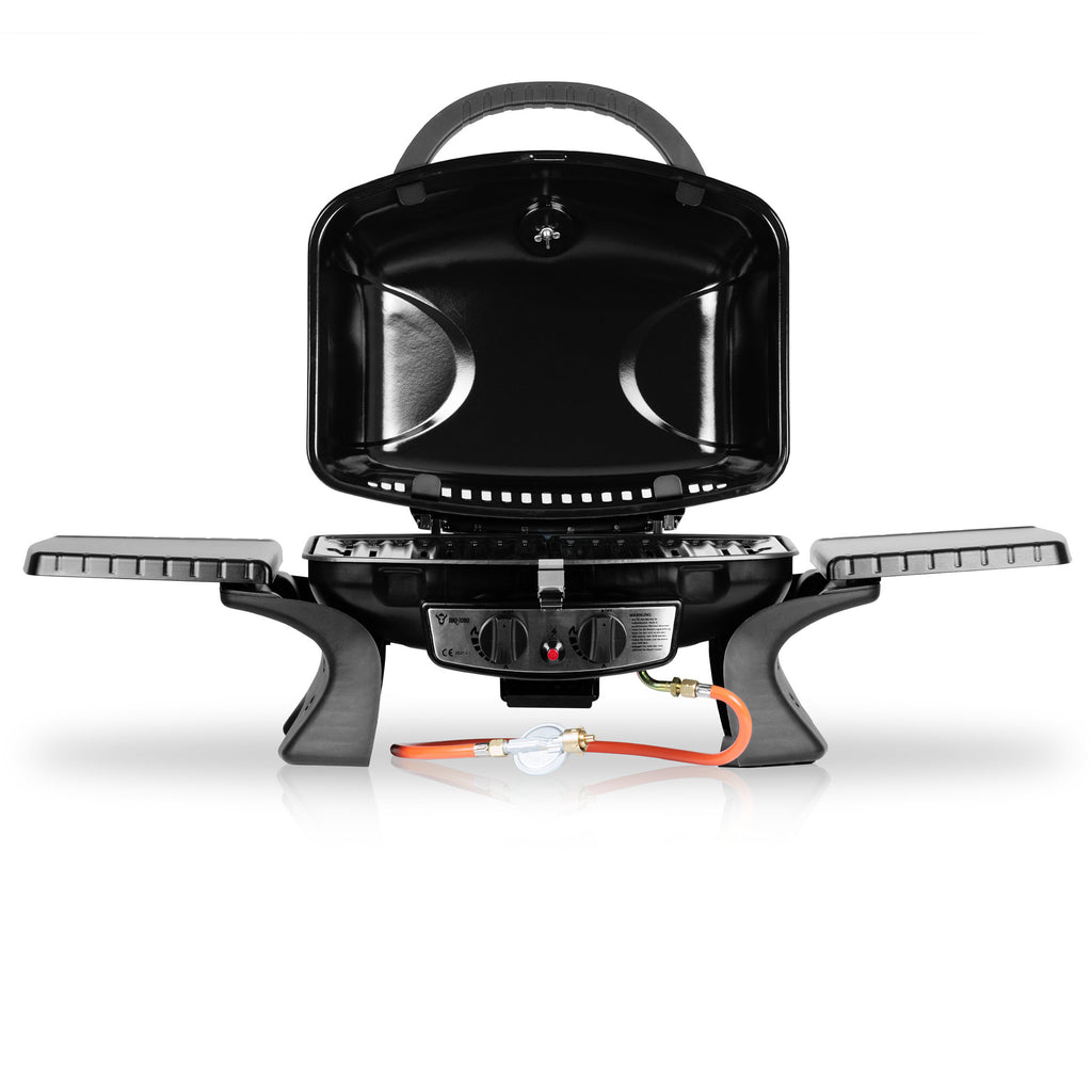 Tabletop gas grill, 2 burners, portable