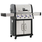 Gasgrill, Edelstahl, inkl. 4 Brenner, 1 Seitenbrenner, 1 Infrarotbrenner