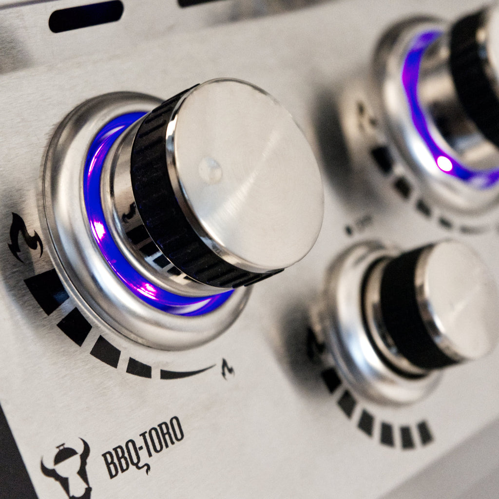 Gasgrill, Edelstahl, inkl. 4 Brenner, 1 Seitenbrenner, 1 Infrarotbrenner