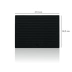 Reversible griddle, cast iron, grill plate