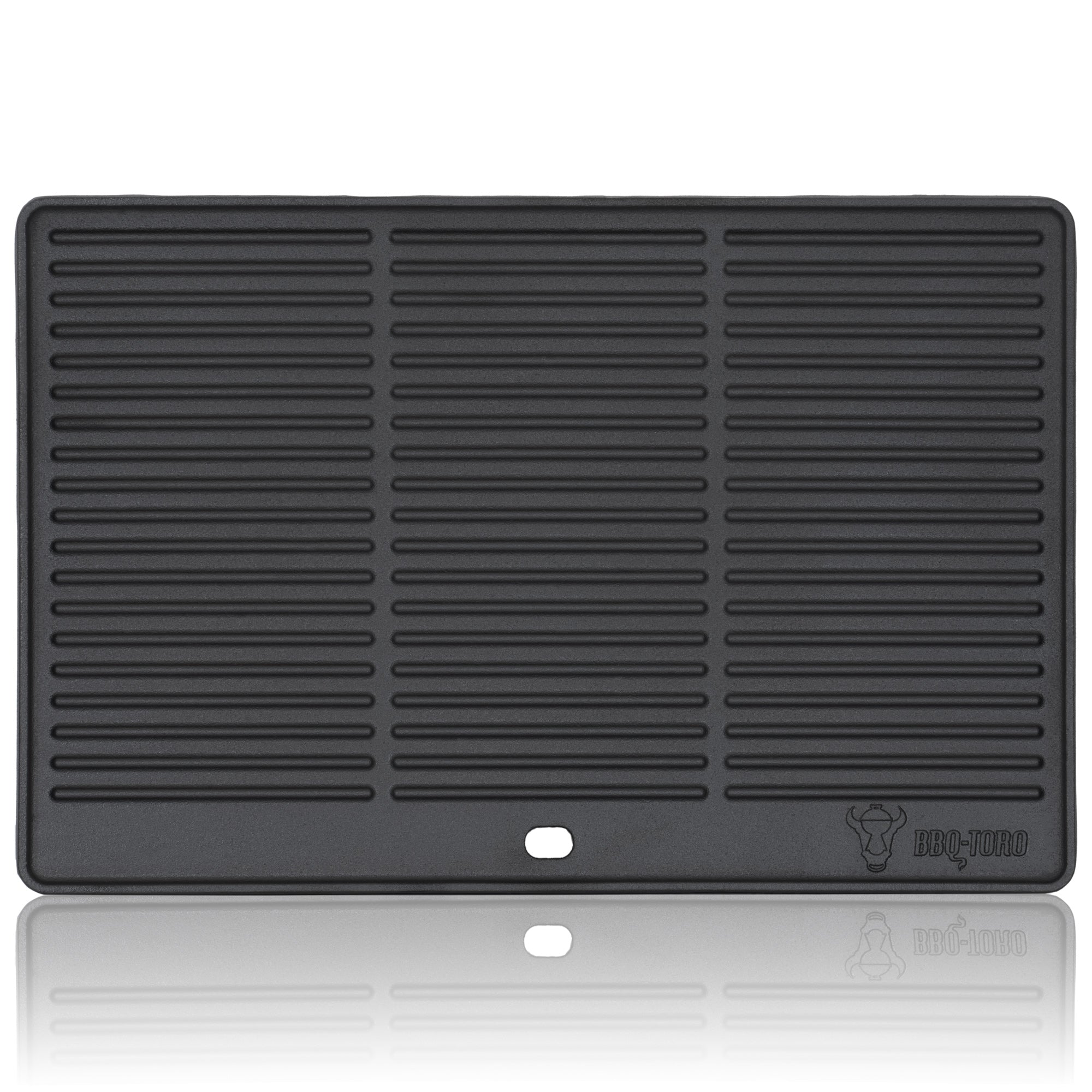 Plaque de cuisson réversible en fonte