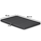 Reversible griddle, cast iron, grill plate