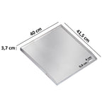 Plancha, acier inoxydable, plateau de cuisson