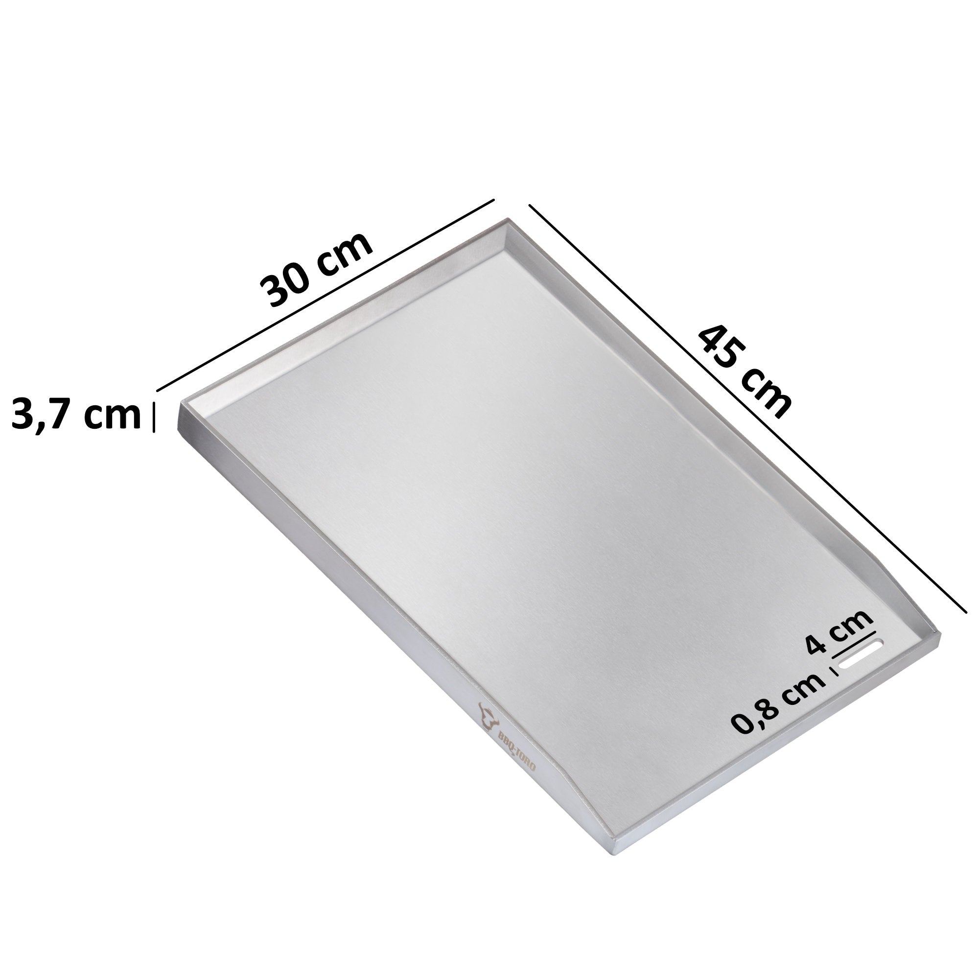 Plancha, acier inoxydable, plateau de cuisson