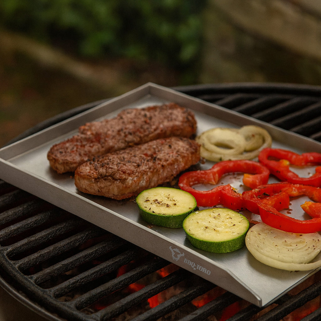 Plancha, acier inoxydable, plateau de cuisson