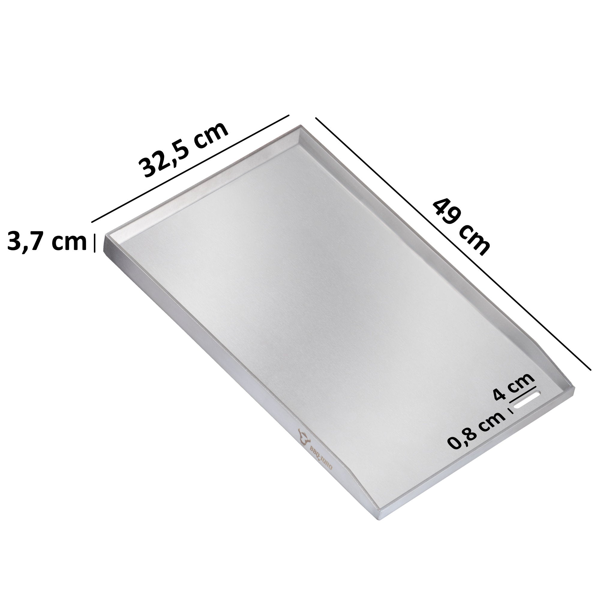 Plancha, acier inoxydable, plateau de cuisson