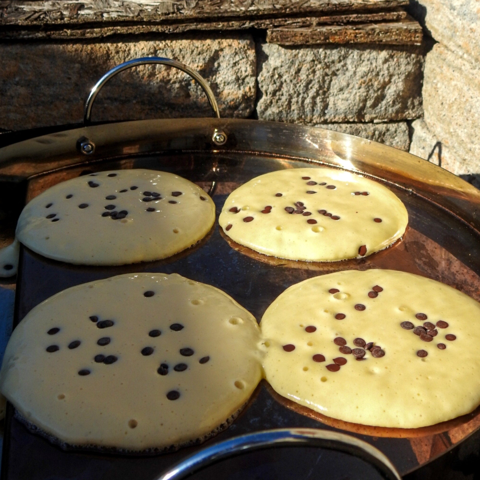 Plancha, Ø 55 cm, acier inoxydable, idéale pour les barbecues à charbon de 57 cm