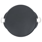 Assiette réversible en fonte émaillée, avec poignées