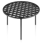 Grille de barbecue en fonte, à 3 pieds, ronde