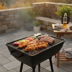 Grille de barbecue en fonte émaillée