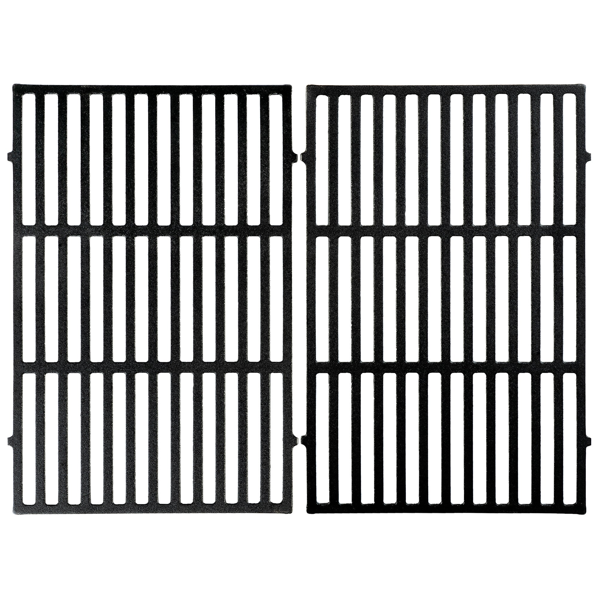 Grille de barbecue, lot de 2, en fonte