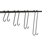 Ensemble de balançoire pour barbecue, 10 pièces, comprenant 8 crochets