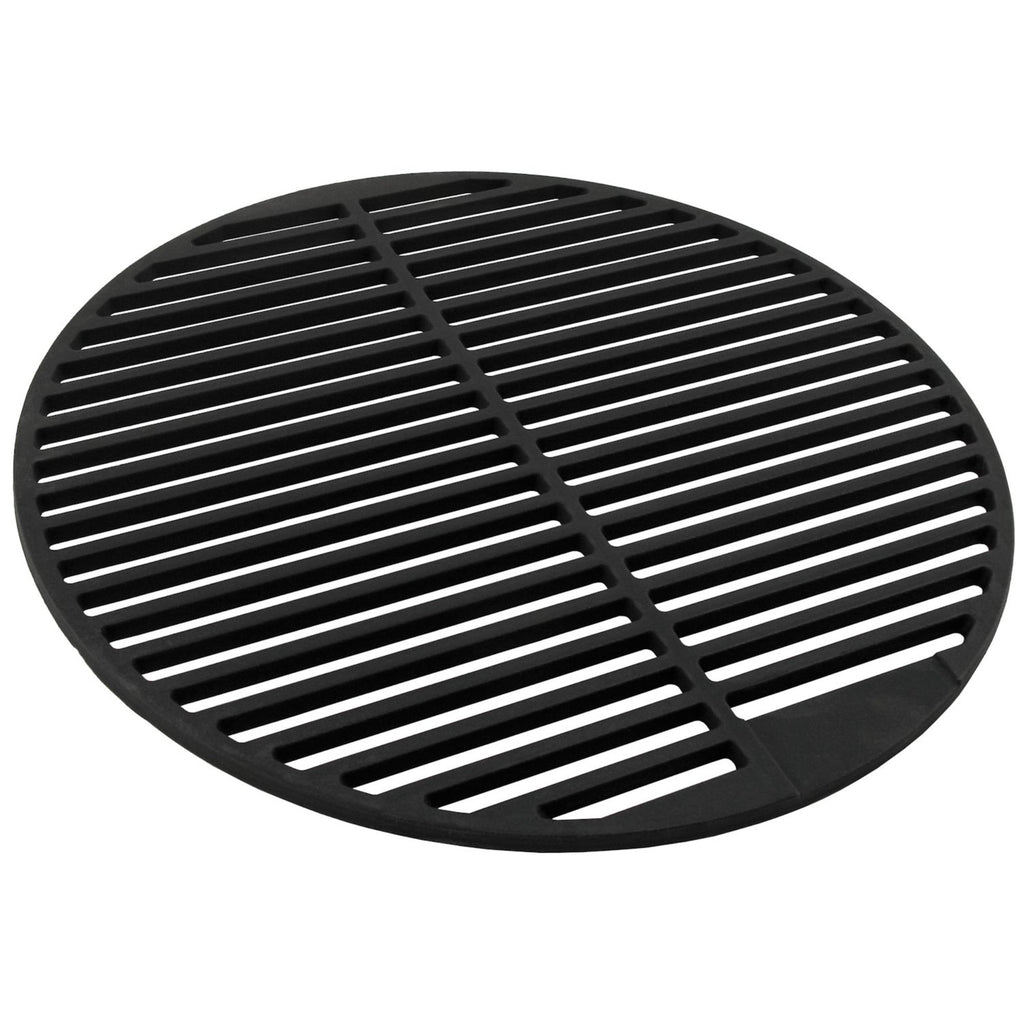 Grille de barbecue ronde en fonte émaillée