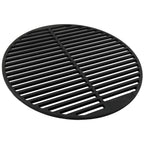 Grille de barbecue ronde en fonte émaillée