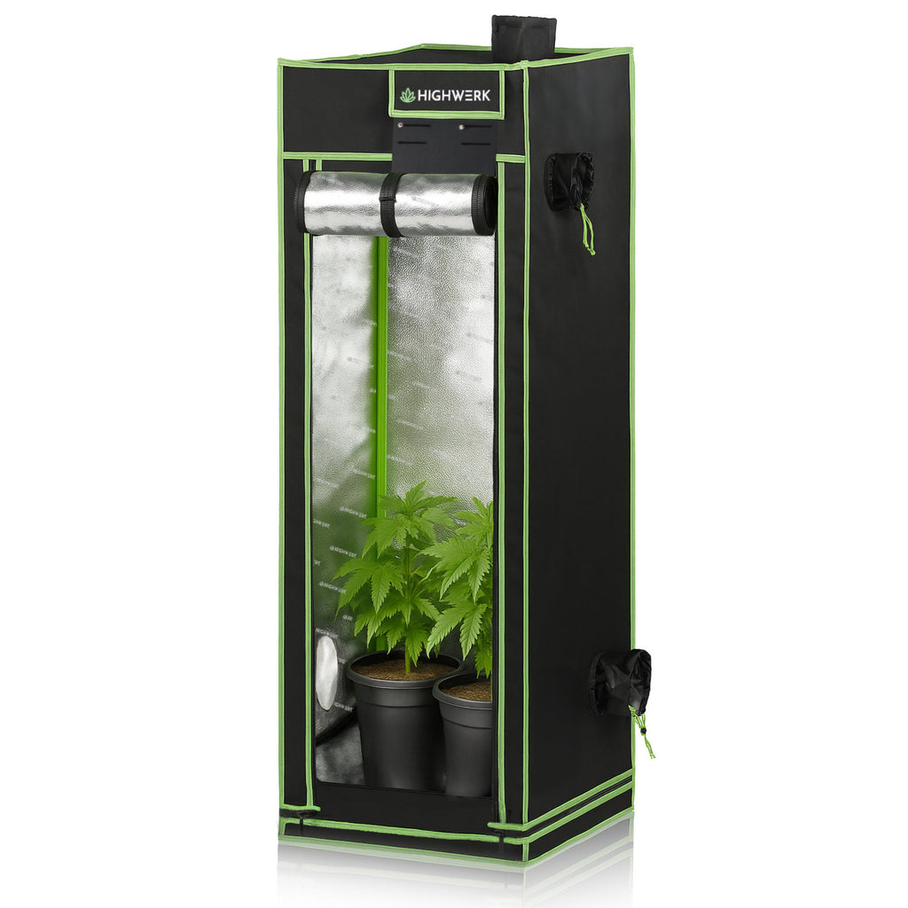 Grow tent, black/green, indoor plant cultivation