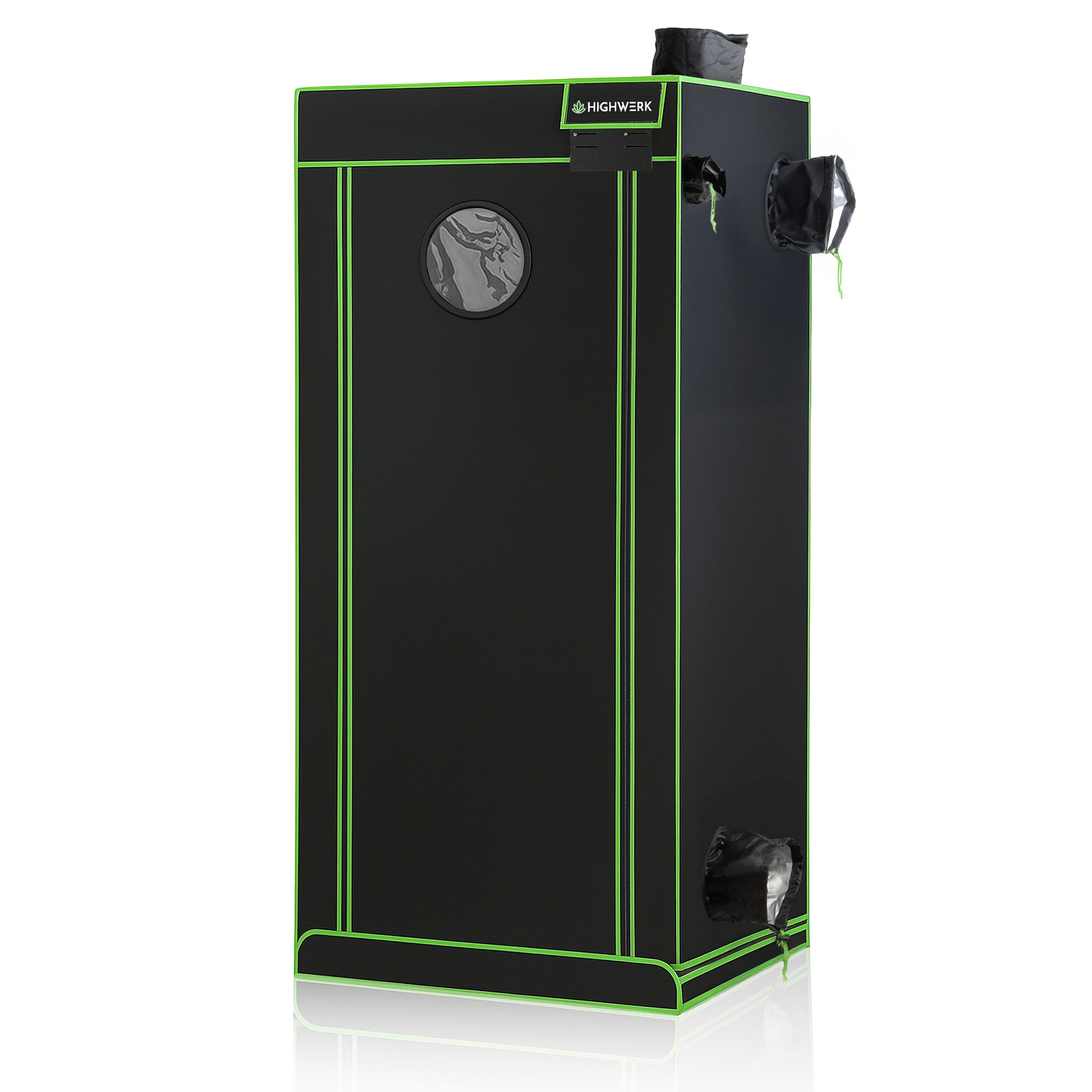 Grow tent, black/green, indoor plant cultivation