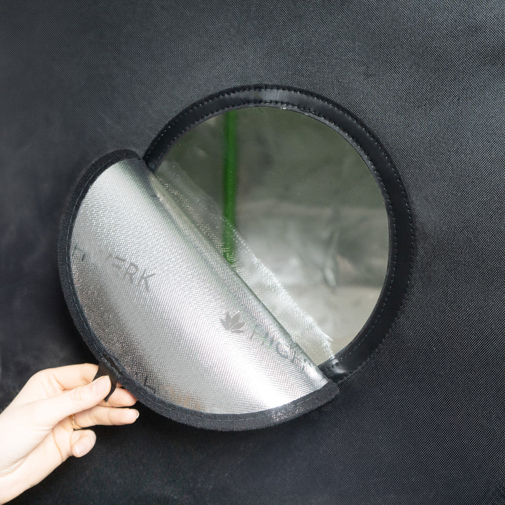 Grow tent, black/green, indoor plant cultivation