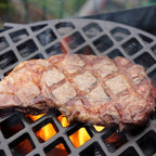 Grille de barbecue, Ø 30 cm, en fonte, pour barbecue kettle de 57 cm