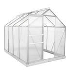 Greenhouse, 250 x 190 cm, 4 mm panels, aluminum